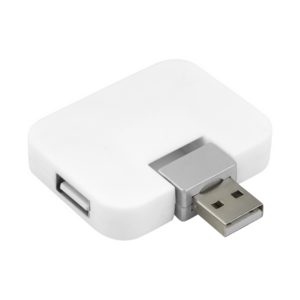 HUB09, CONCENTRADOR DE PUERTOS USB LACERTA(Concentrador con 4 puertos USB 2.0.)